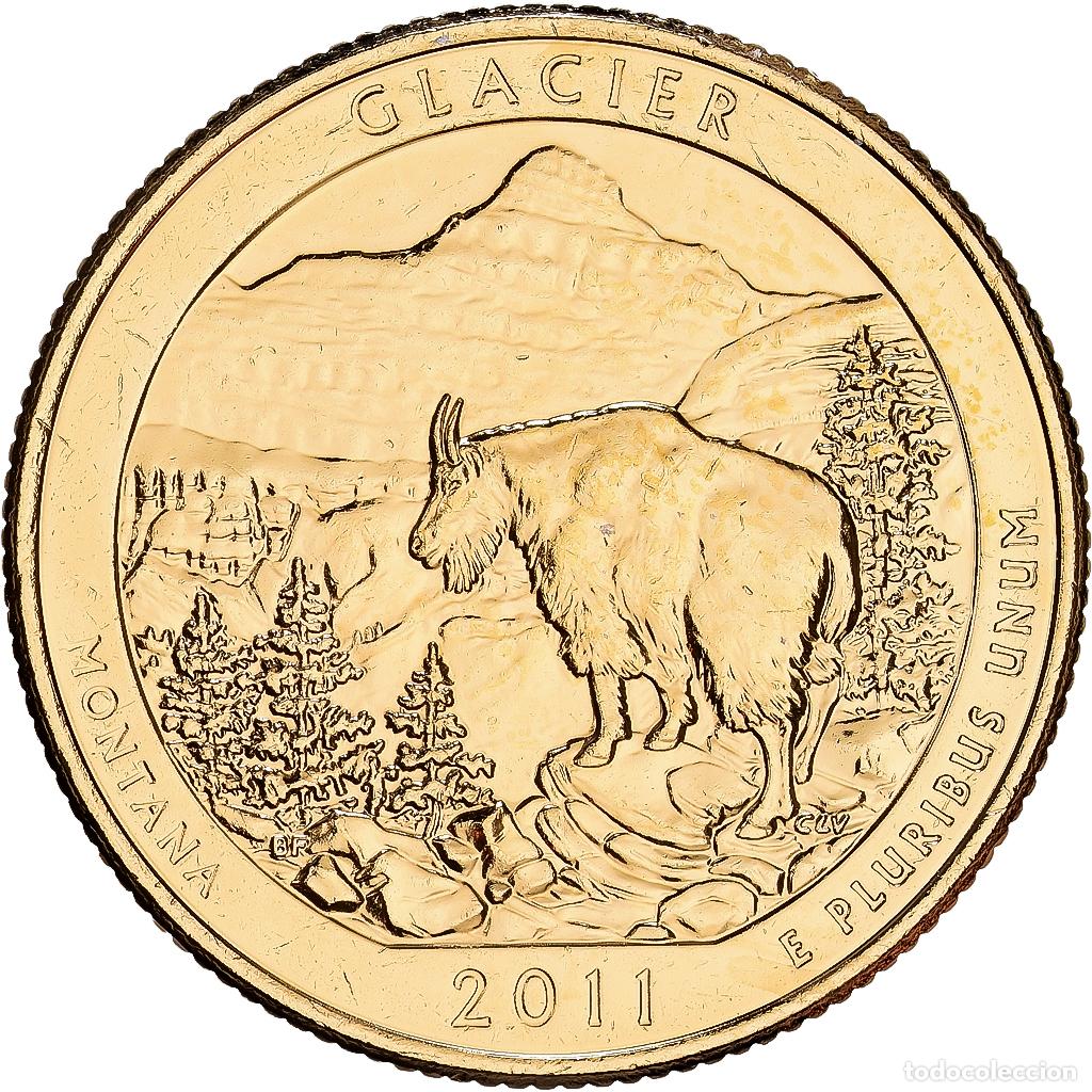 Monedas antiguas de Am&eacute;rica: [#1252479] Estados Unidos, Quarter, OLYMPIC NATIONAL PARK, America The Beautiful, 2011