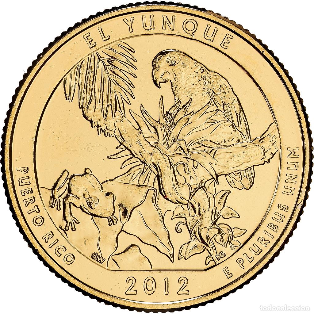Monedas antiguas de Am&eacute;rica: [#1252482] Estados Unidos, Quarter, Washington Quarter, America The Beautiful, 2012