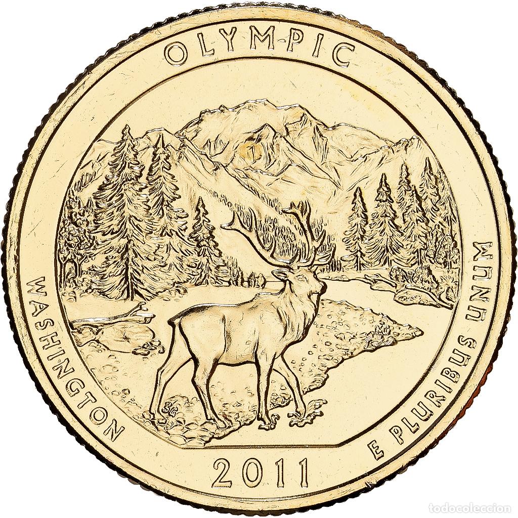 Monedas antiguas de Am&eacute;rica: [#1252478] Estados Unidos, Quarter, GLACIER NATIONAL PARK, America The Beautiful, 2011