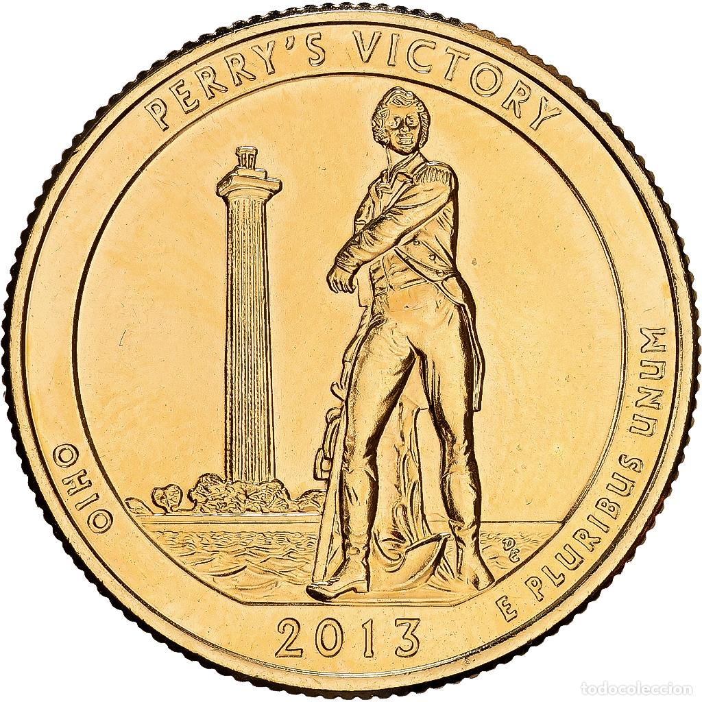 Monedas antiguas de Am&eacute;rica: [#1252487] Estados Unidos, Quarter, Washington Quarter, America The Beautiful, 2013