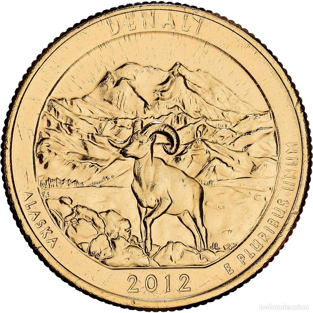 Monedas antiguas de Am&eacute;rica: [#1252485] Estados Unidos, Quarter, Washington Quarter, America The Beautiful, 2012
