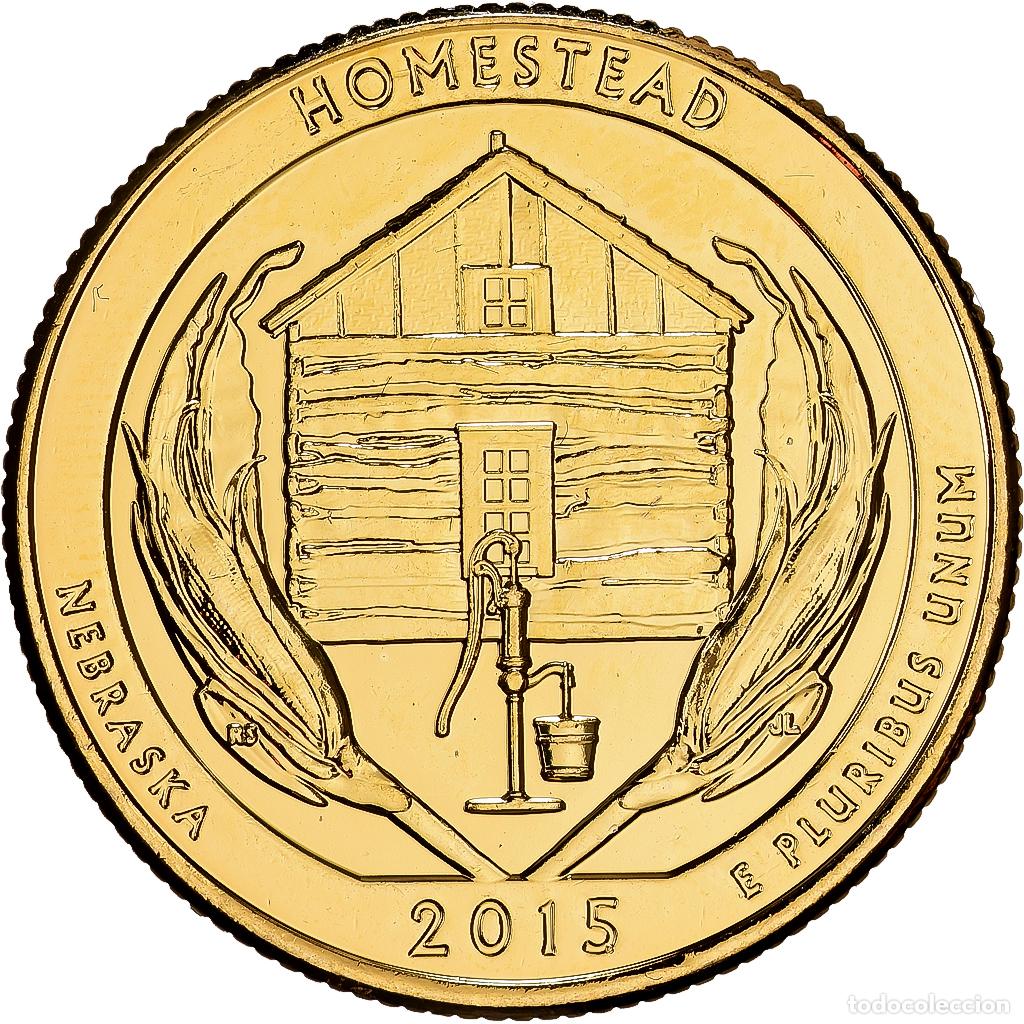 Monedas antiguas de Am&eacute;rica: [#1252496] Estados Unidos, Quarter, Washington Quarter, America The Beautiful, 2015