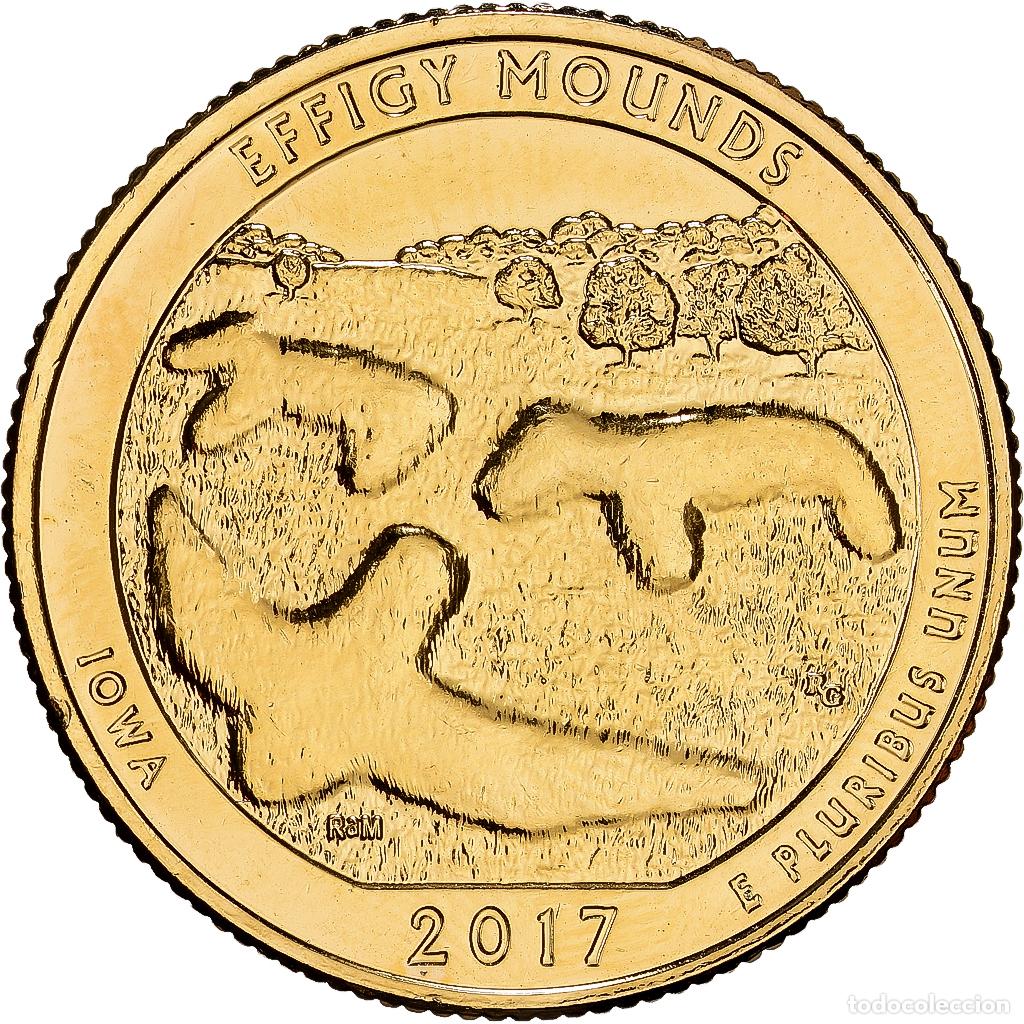 Monedas antiguas de Am&eacute;rica: [#1252506] Estados Unidos, Quarter, Washington Quarter, America The Beautiful, 2017
