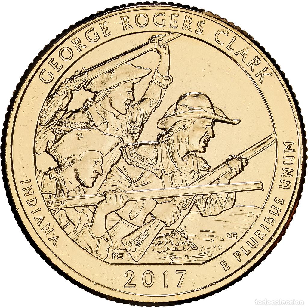 Monedas antiguas de Am&eacute;rica: [#1252510] Estados Unidos, Quarter, Washington Quarter, America The Beautiful, 2017