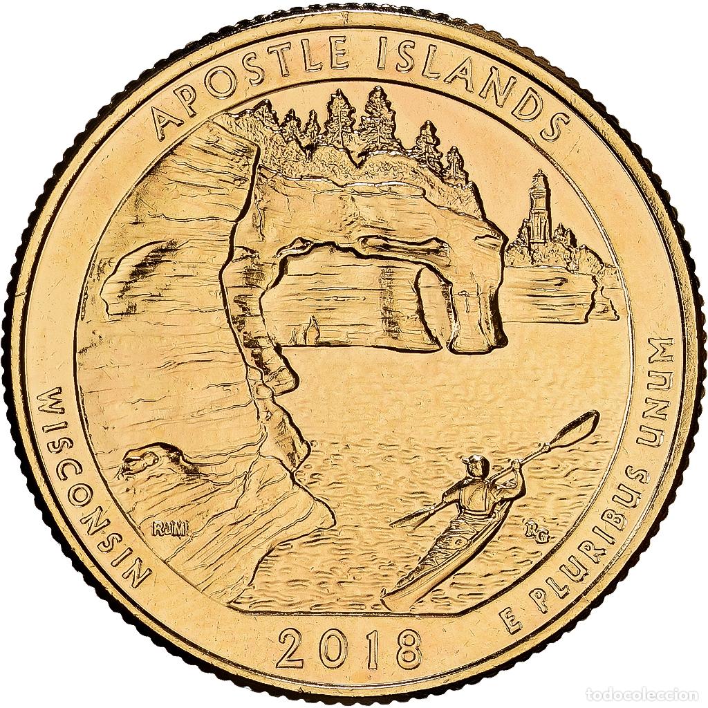 Monedas antiguas de Am&eacute;rica: [#1252512] Estados Unidos, Quarter, Washington Quarter, America The Beautiful, 2018