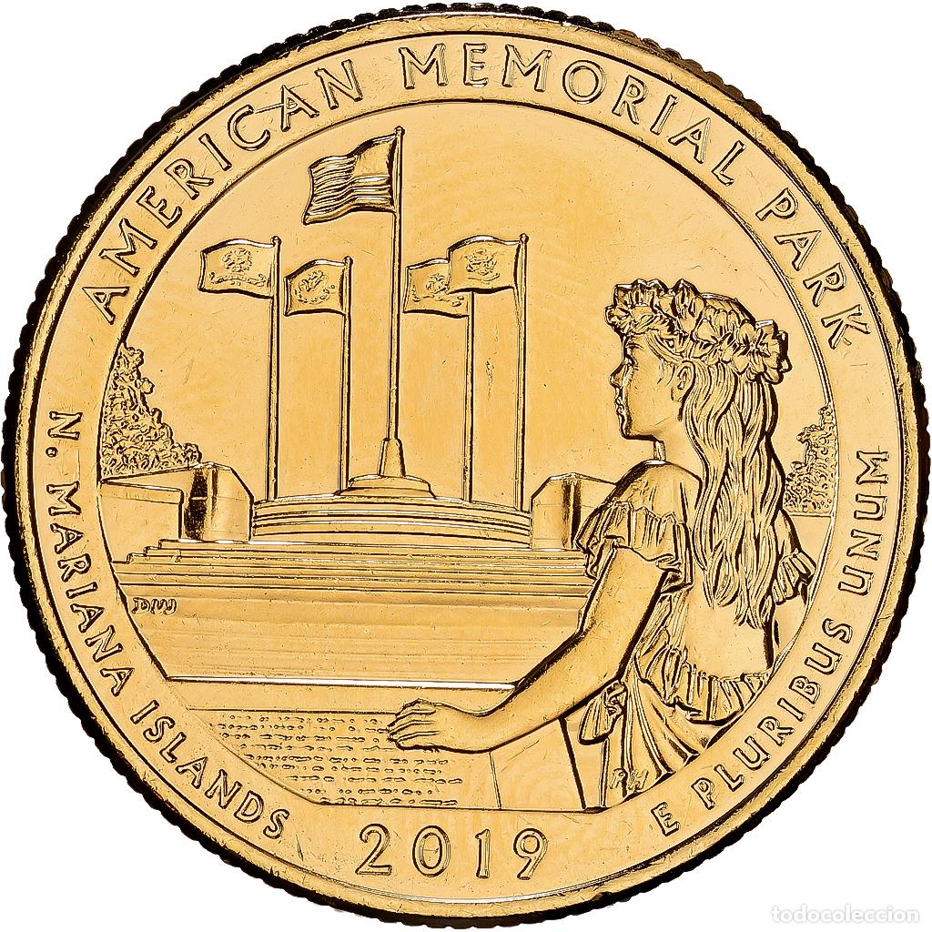 Monedas antiguas de Am&eacute;rica: [#1252517] Estados Unidos, Quarter, Washington Quarter, America The Beautiful, 2019