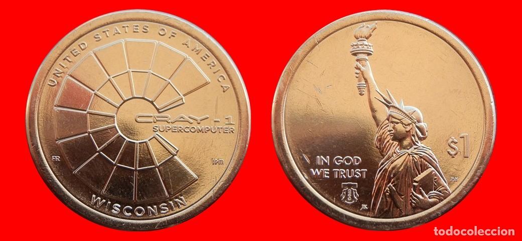 Monedas antiguas de Am&eacute;rica: 1 DOLAR 2026-D WISCONSIN SIN CIRCULAR USA-9064SC