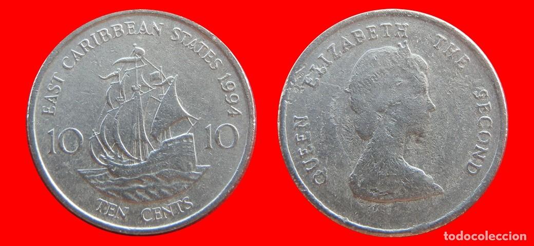 Monedas antiguas de Am&eacute;rica: 10 CENTAVOS 1994 ESTADOS DEL CARIBE ORIENTAL-154911