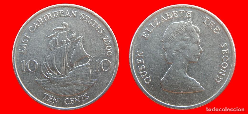 Monedas antiguas de Am&eacute;rica: 10 CENTAVOS 2000 ESTADOS DEL CARIBE ORIENTAL-154913