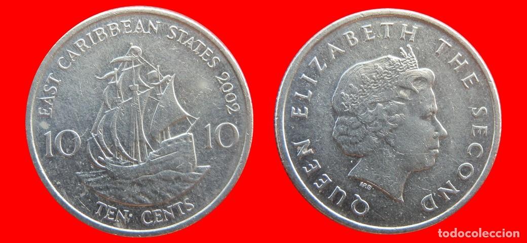 Monedas antiguas de Am&eacute;rica: 10 CENTAVOS 2002 ESTADOS DEL CARIBE ORIENTAL-154914