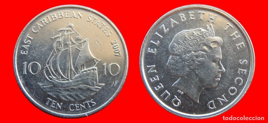 Monedas antiguas de Am&eacute;rica: 10 CENTAVOS 2007 ESTADOS DEL CARIBE ORIENTAL-154916