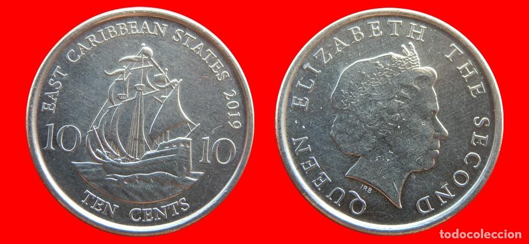 Monedas antiguas de Am&eacute;rica: 10 CENTAVOS 2019 ESTADOS DEL CARIBE ORIENTAL-154918