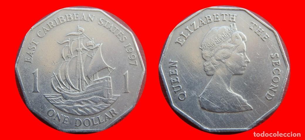 Monedas antiguas de Am&eacute;rica: 1 DOLAR 1997 ESTADOS DEL CARIBE ORIENTAL-154924