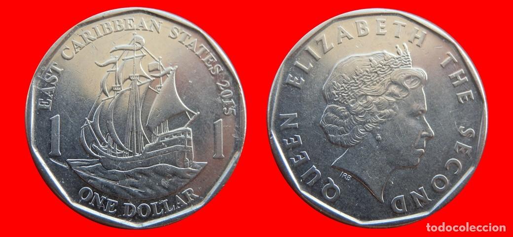 Monedas antiguas de Am&eacute;rica: 1 DOLAR 2015 ESTADOS DEL CARIBE ORIENTAL-154925