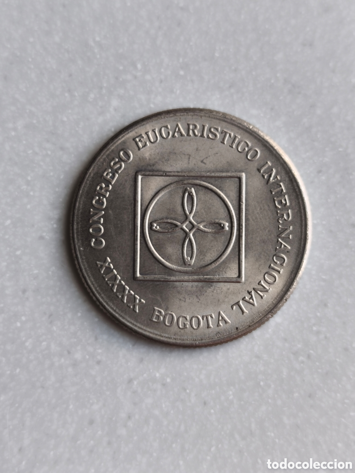 Monedas antiguas de Am&eacute;rica: 5 pesos Colombia 1968