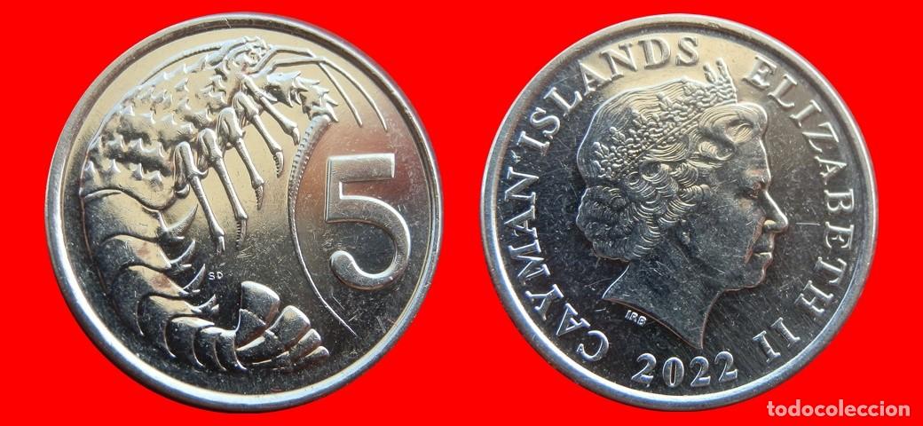 Monedas antiguas de Am&eacute;rica: 5 CENTAVOS 2022 ISLAS CAYMAN-154929
