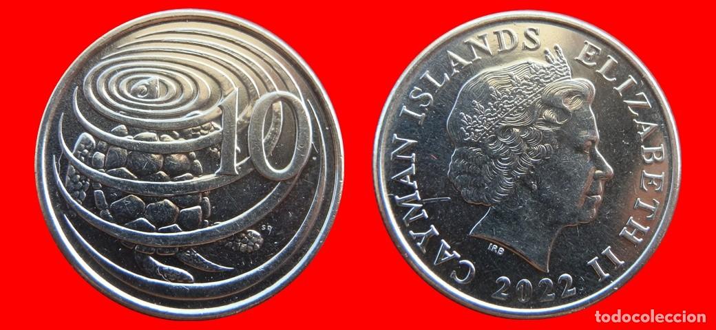 Monedas antiguas de Am&eacute;rica: 10 CENTAVOS 2022 ISLAS CAYMAN-154931