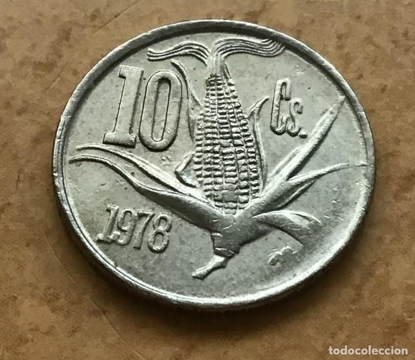 Monedas antiguas de Am&eacute;rica: 10 centavos de M&eacute;xico (M&eacute;jico). A&ntilde;o 1978