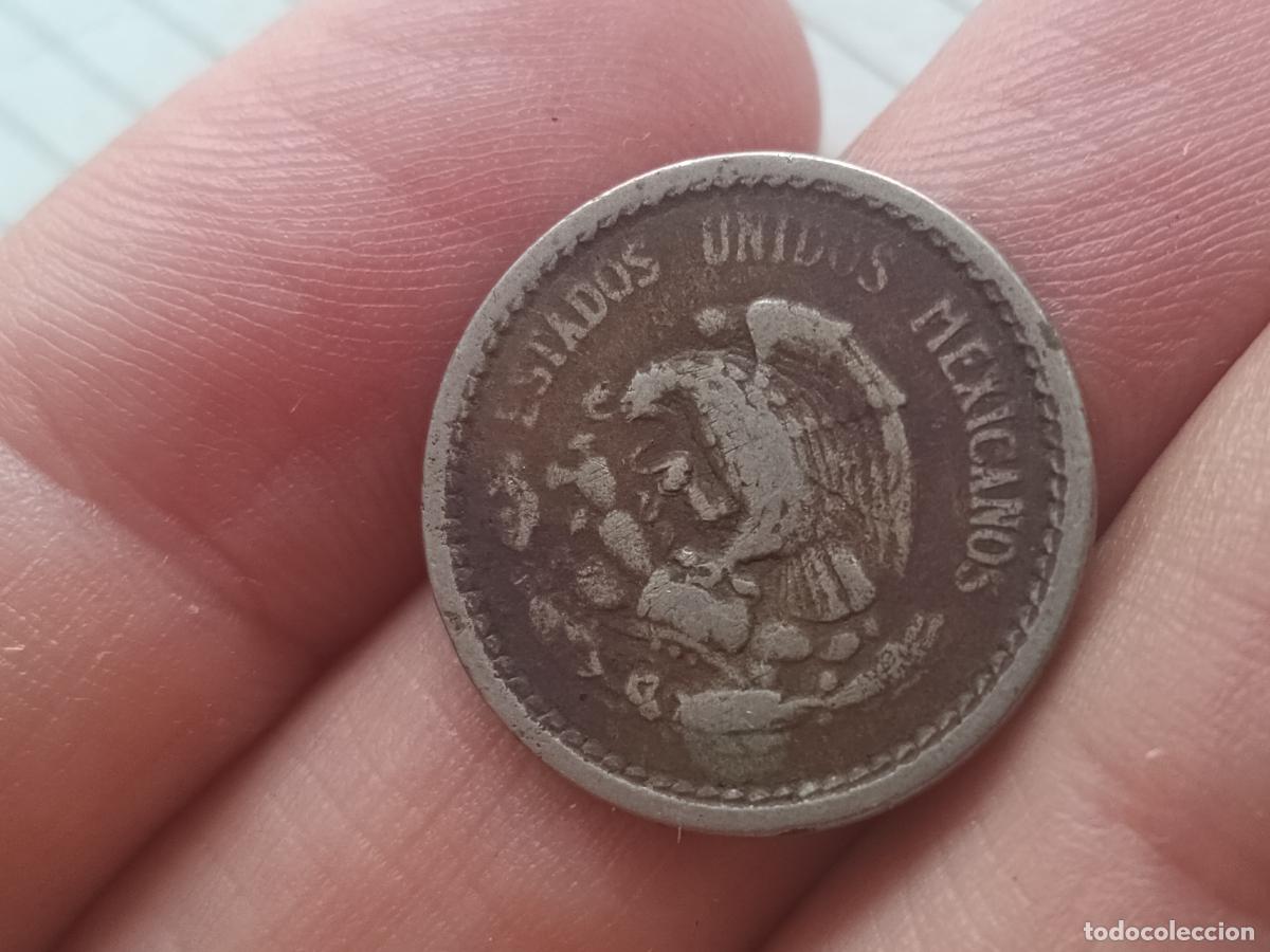 Monedas antiguas de Am&eacute;rica: 5 centavos, 1936, Mexico - Foto 2