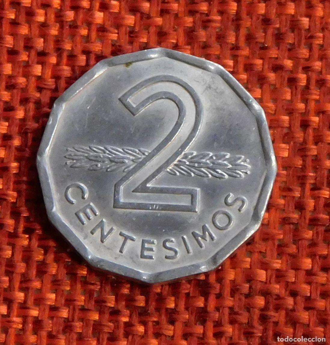 Monedas antiguas de Am&eacute;rica: Uruguay 2 Centesimos - A&ntilde;o 1977 - Foto 2