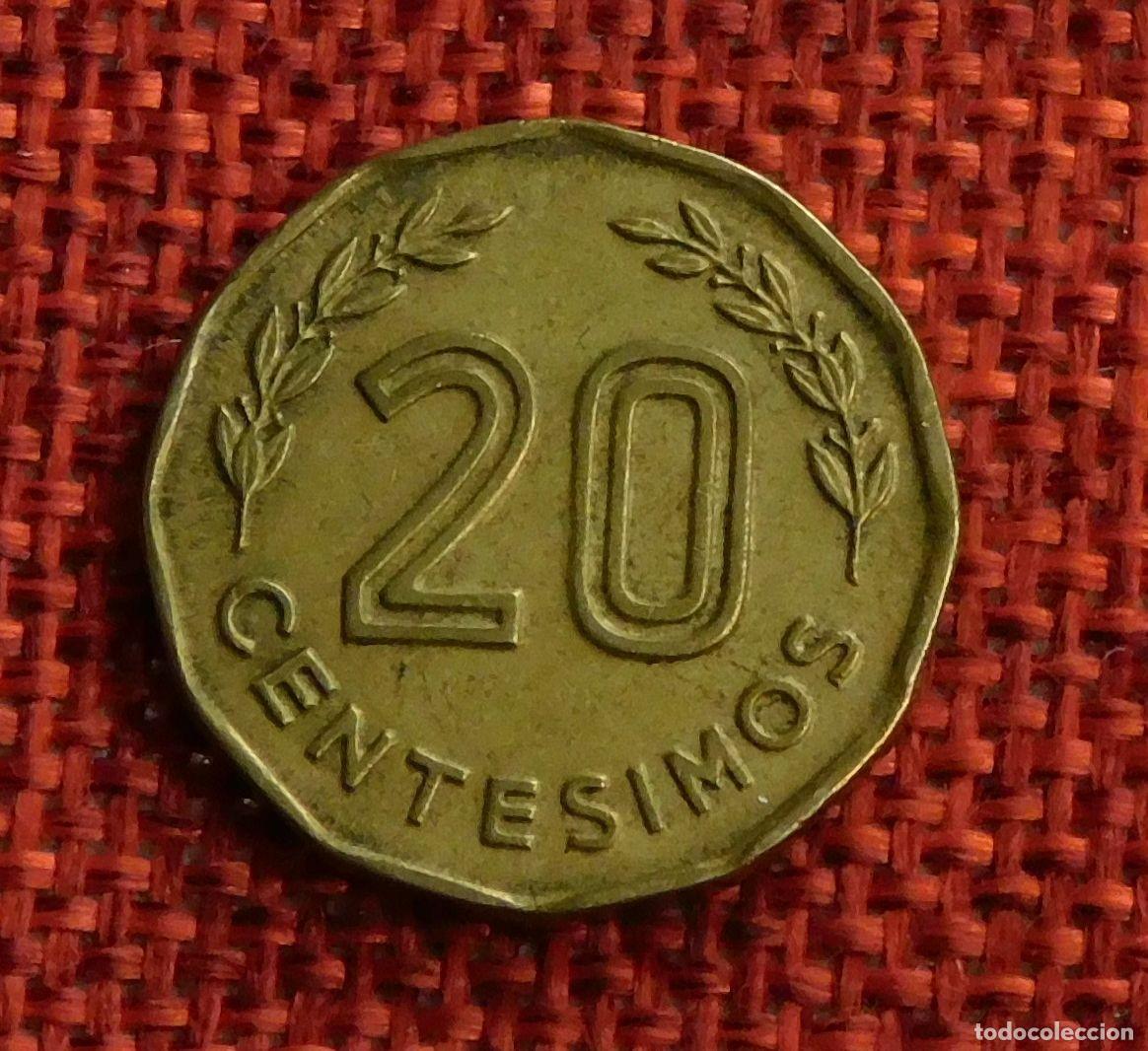 Monedas antiguas de Am&eacute;rica: Uruguay 20 Centesimos - A&ntilde;o 1976 - Foto 2