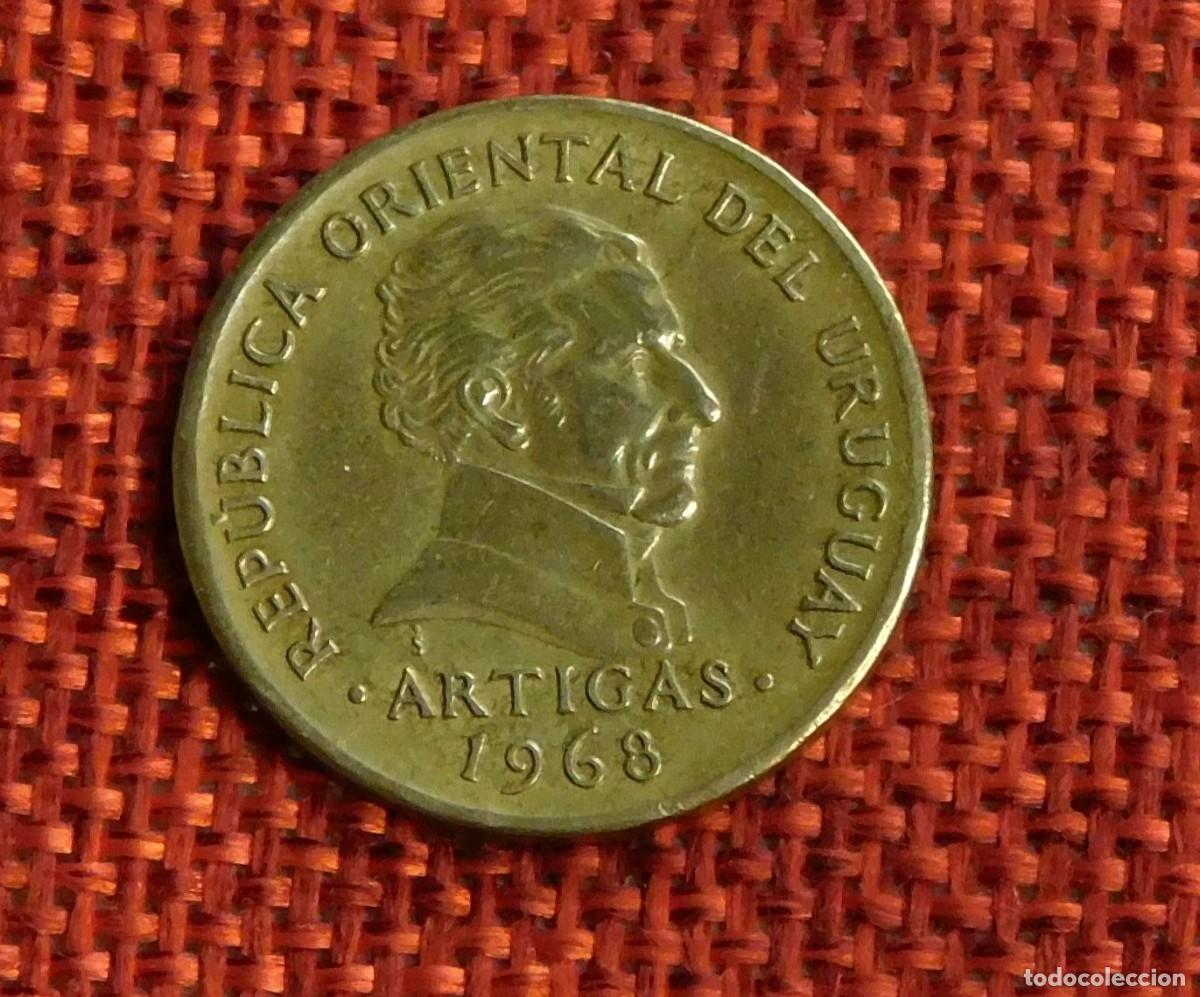 Monedas antiguas de Am&eacute;rica: Uruguay 10 Pesos - A&ntilde;o 1968 Artigas