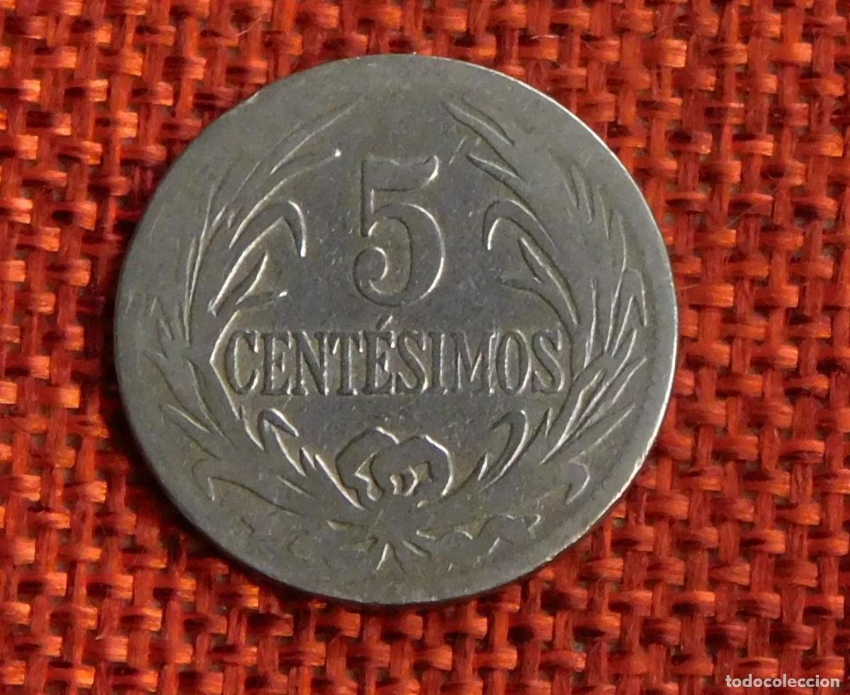 Monedas antiguas de Am&eacute;rica: Uruguay 5 Centesimos - A&ntilde;o 1901 - 1941