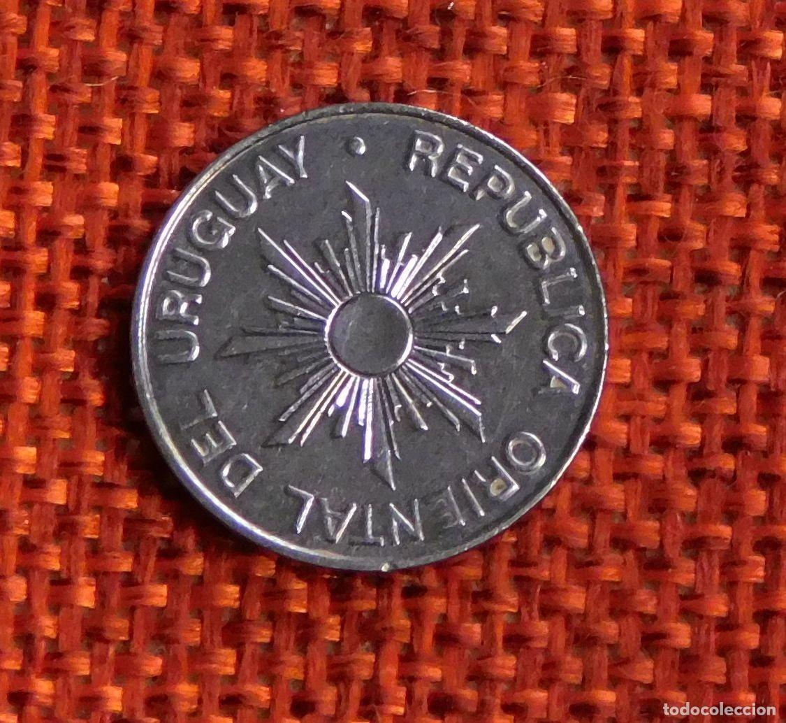 Monedas antiguas de Am&eacute;rica: Uruguay 10 nuevo peso - A&ntilde;o 1989