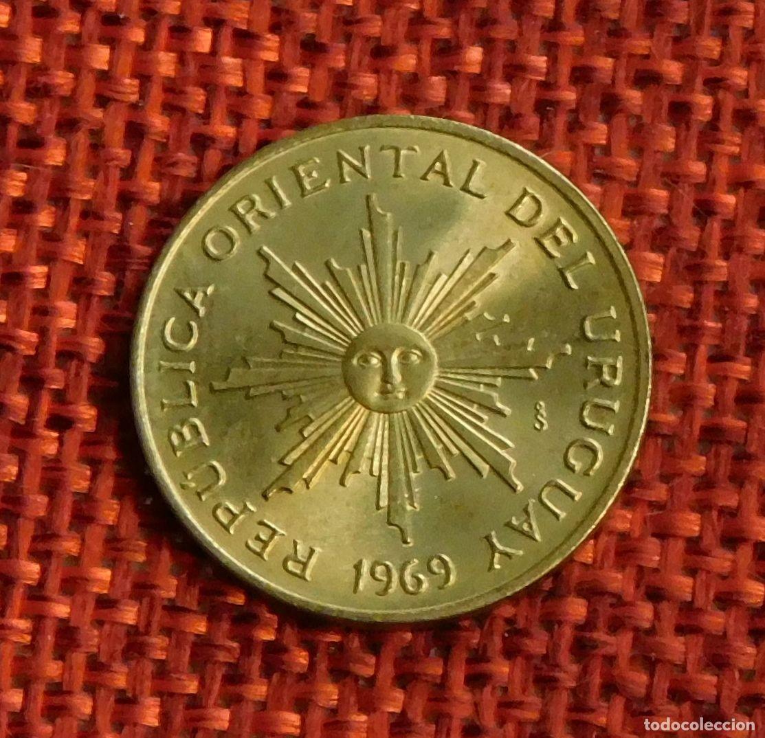 Monedas antiguas de Am&eacute;rica: Uruguay 5 Pesos - A&ntilde;o 1969