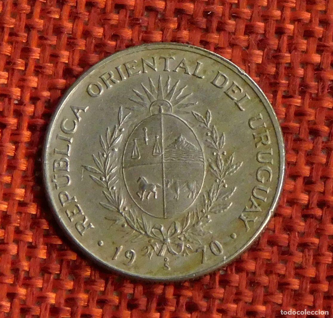 Monedas antiguas de Am&eacute;rica: Uruguay 20 Pesos - A&ntilde;o 1970