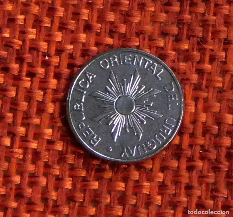 Monedas antiguas de Am&eacute;rica: Uruguay 1 Nuevo peso - A&ntilde;o 1989
