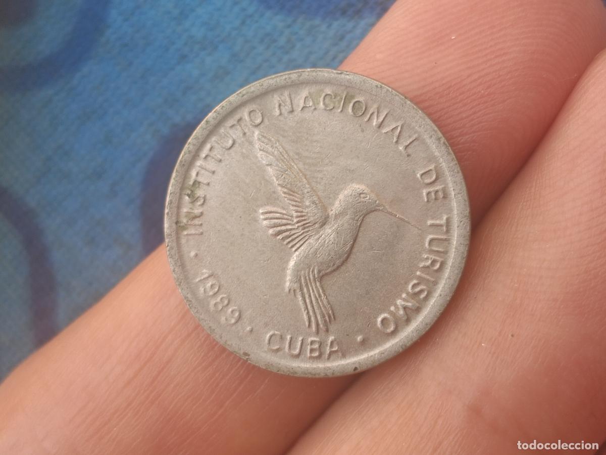 Monedas antiguas de Am&eacute;rica: 10 centavos de cuba 1989 - Foto 2