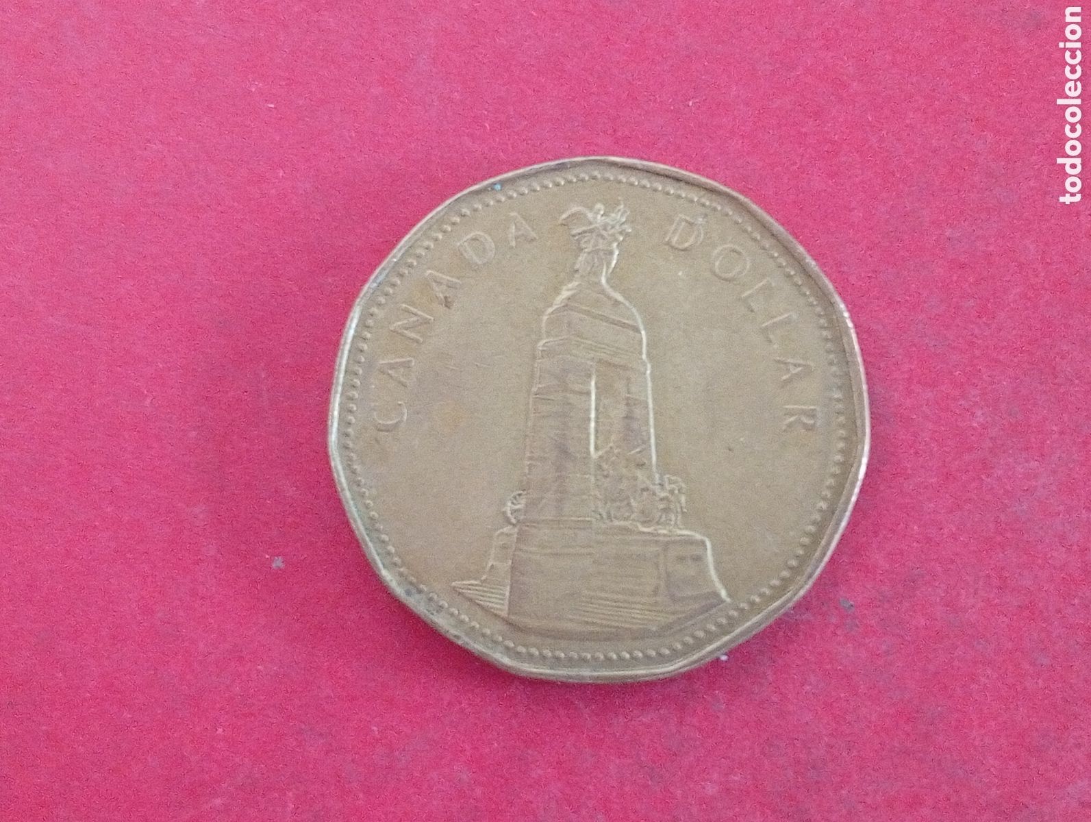 Monedas antiguas de Am&eacute;rica: 1 dolar de Canad&aacute; 1994 conmemorativa