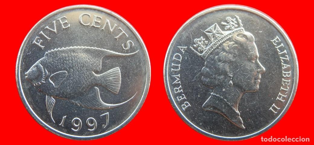Monedas antiguas de Am&eacute;rica: 5 CENTAVOS 1997 BERMUDA-155055