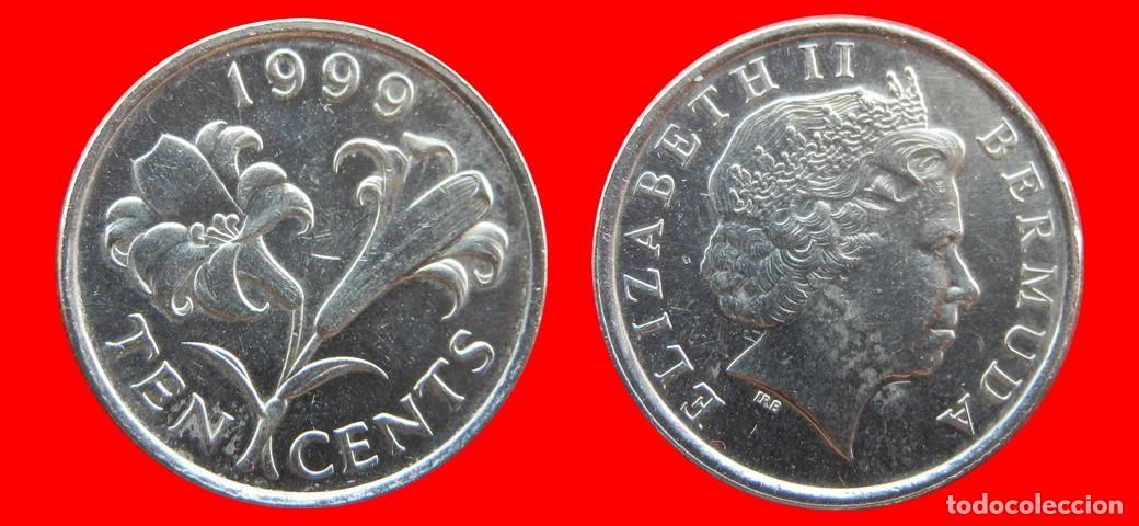 Monedas antiguas de Am&eacute;rica: 10 CENTAVOS 1999 BERMUDA-155070