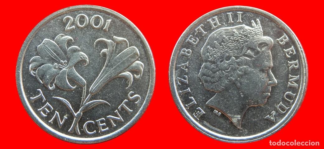 Monedas antiguas de Am&eacute;rica: 10 CENTAVOS 2001 BERMUDA-155071