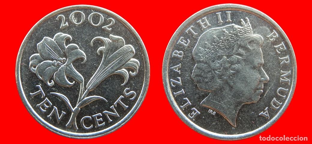 Monedas antiguas de Am&eacute;rica: 10 CENTAVOS 2002 BERMUDA-155072