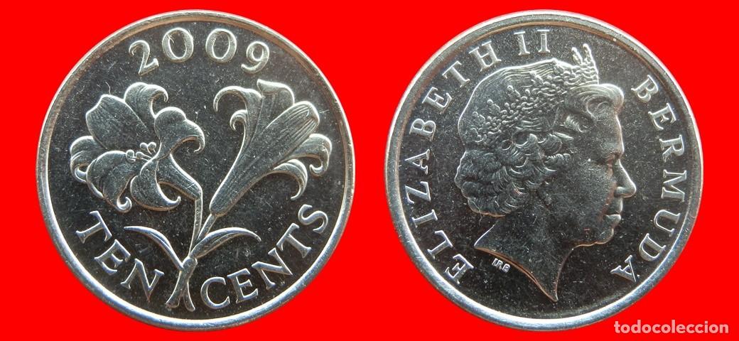 Monedas antiguas de Am&eacute;rica: 10 CENTAVOS 2009 BERMUDA-155076