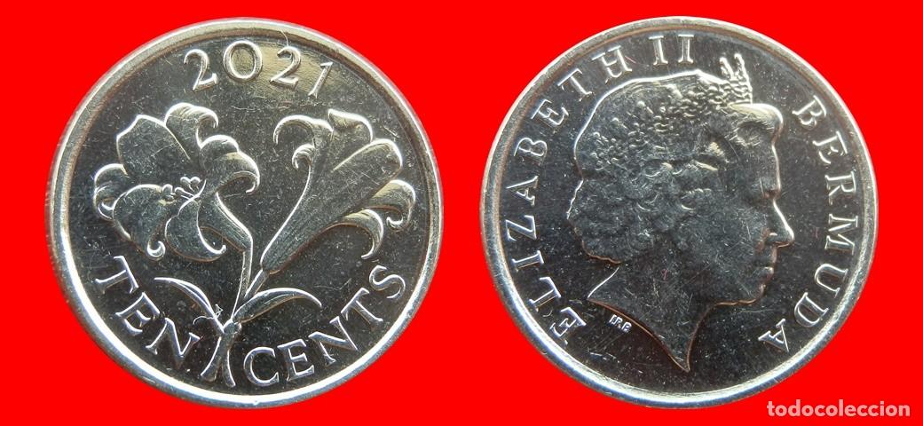 Monedas antiguas de Am&eacute;rica: 10 CENTAVOS 2021 BERMUDA-155077