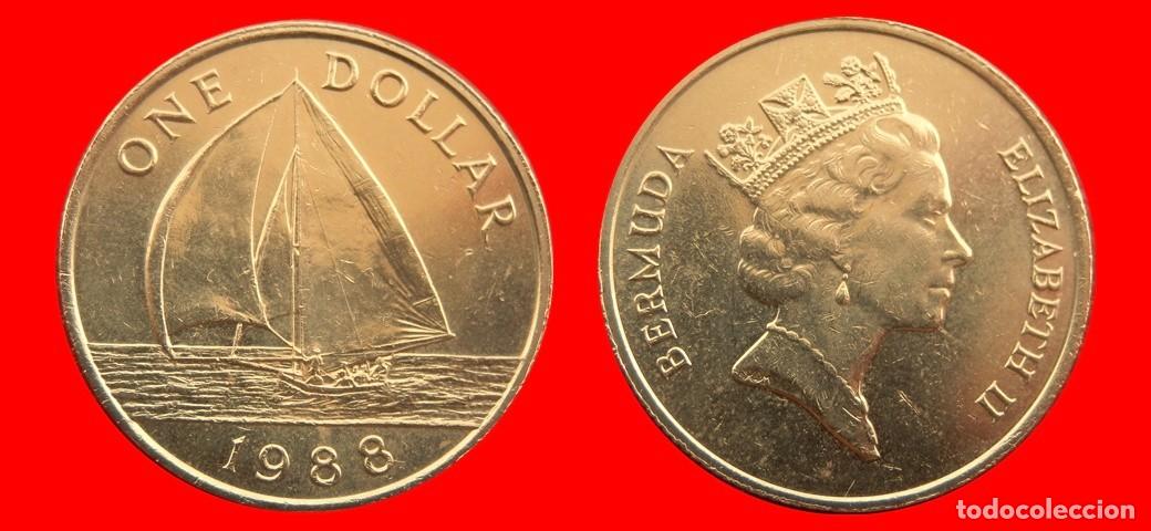Monedas antiguas de Am&eacute;rica: 1 DOLAR 1988 BERMUDA-155080