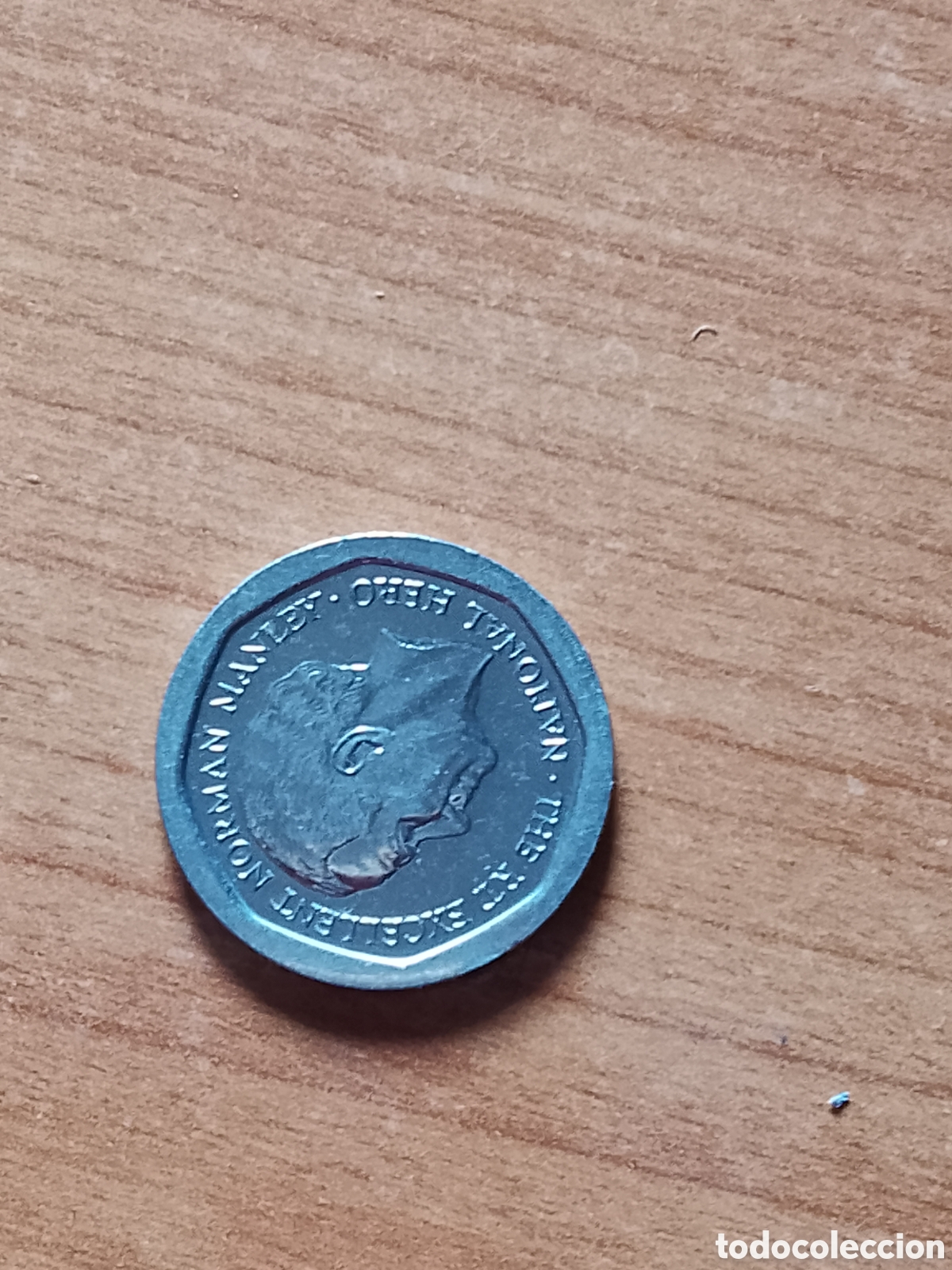 Monedas antiguas de Am&eacute;rica: Five dollars .Jamaica . 5 dolares . 1996