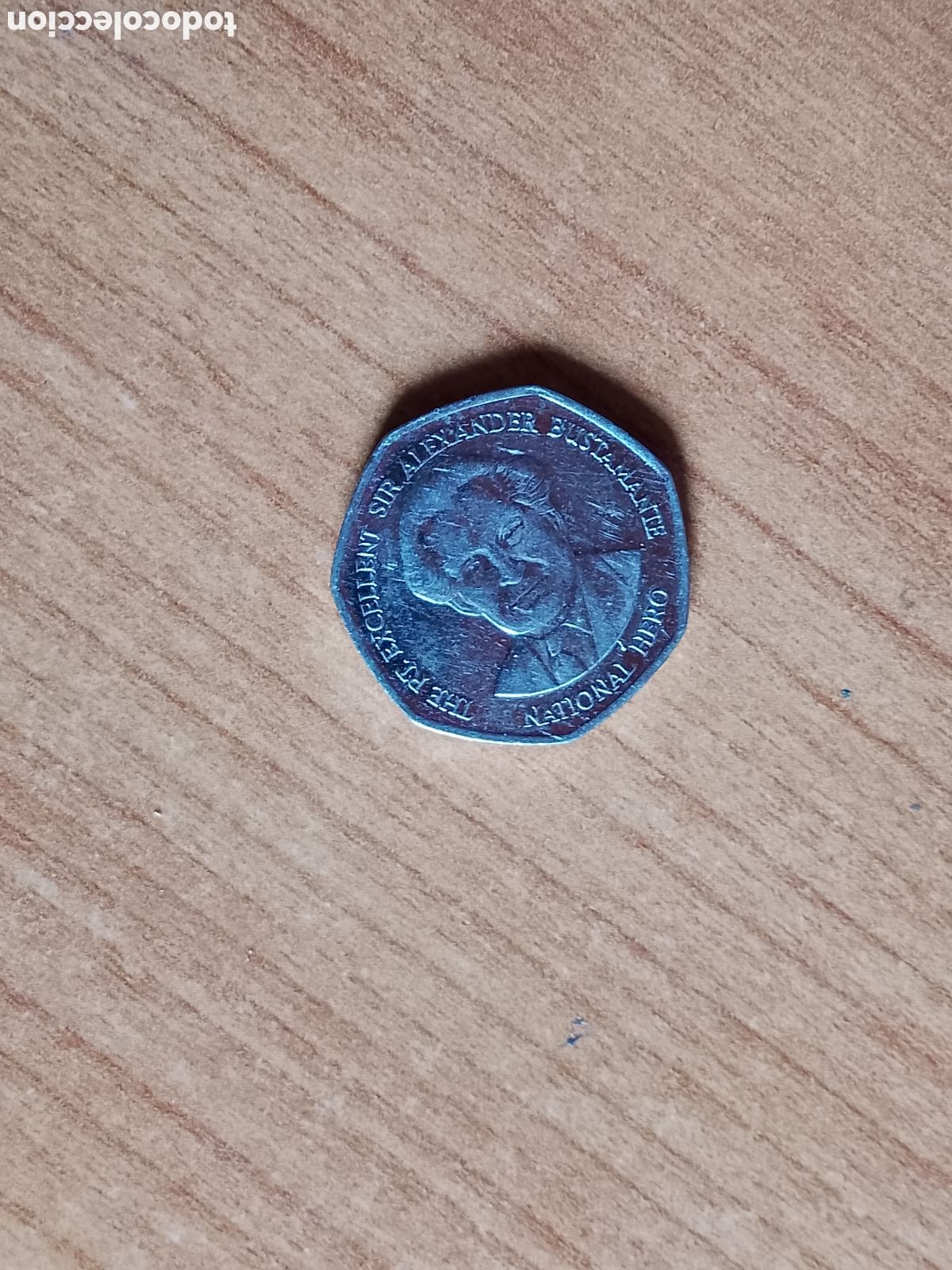 Monedas antiguas de Am&eacute;rica: one dollar .Jamaica . 1 dolar . 2003