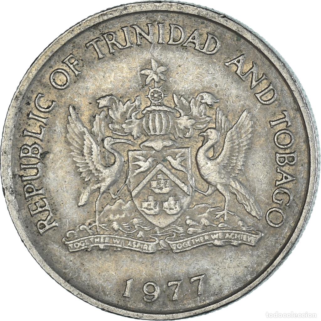 Monedas antiguas de Am&eacute;rica: [#1484506] Moneda, TRINIDAD & TOBAGO, 25 Cents, 1977