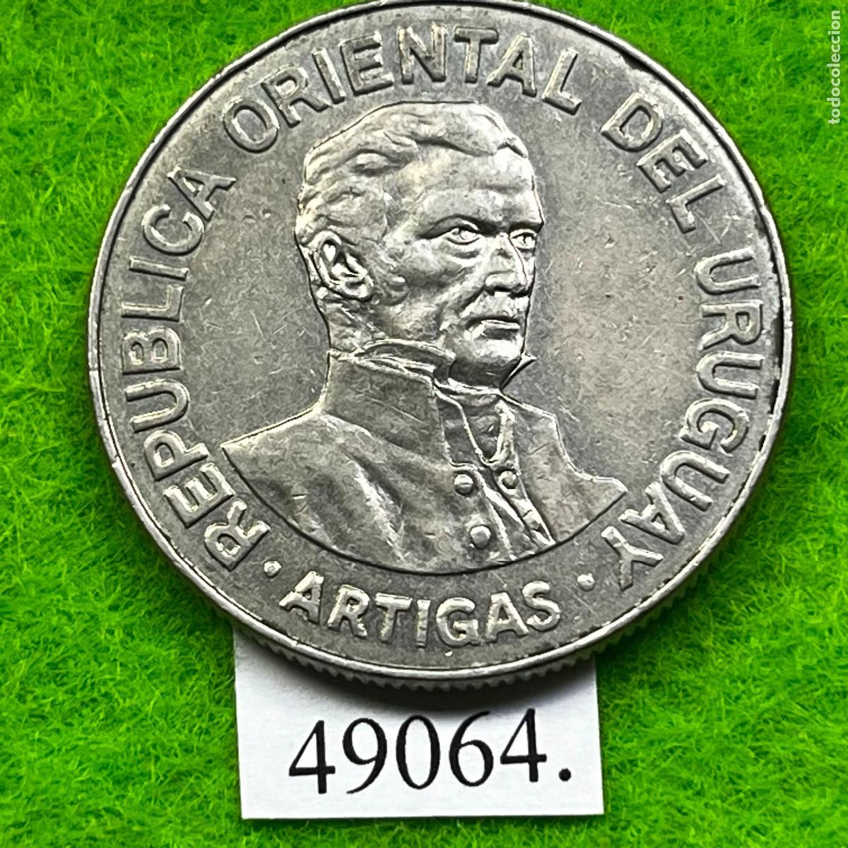 Monedas antiguas de Am&eacute;rica: Uruguay 500 nuevos pesos 1989