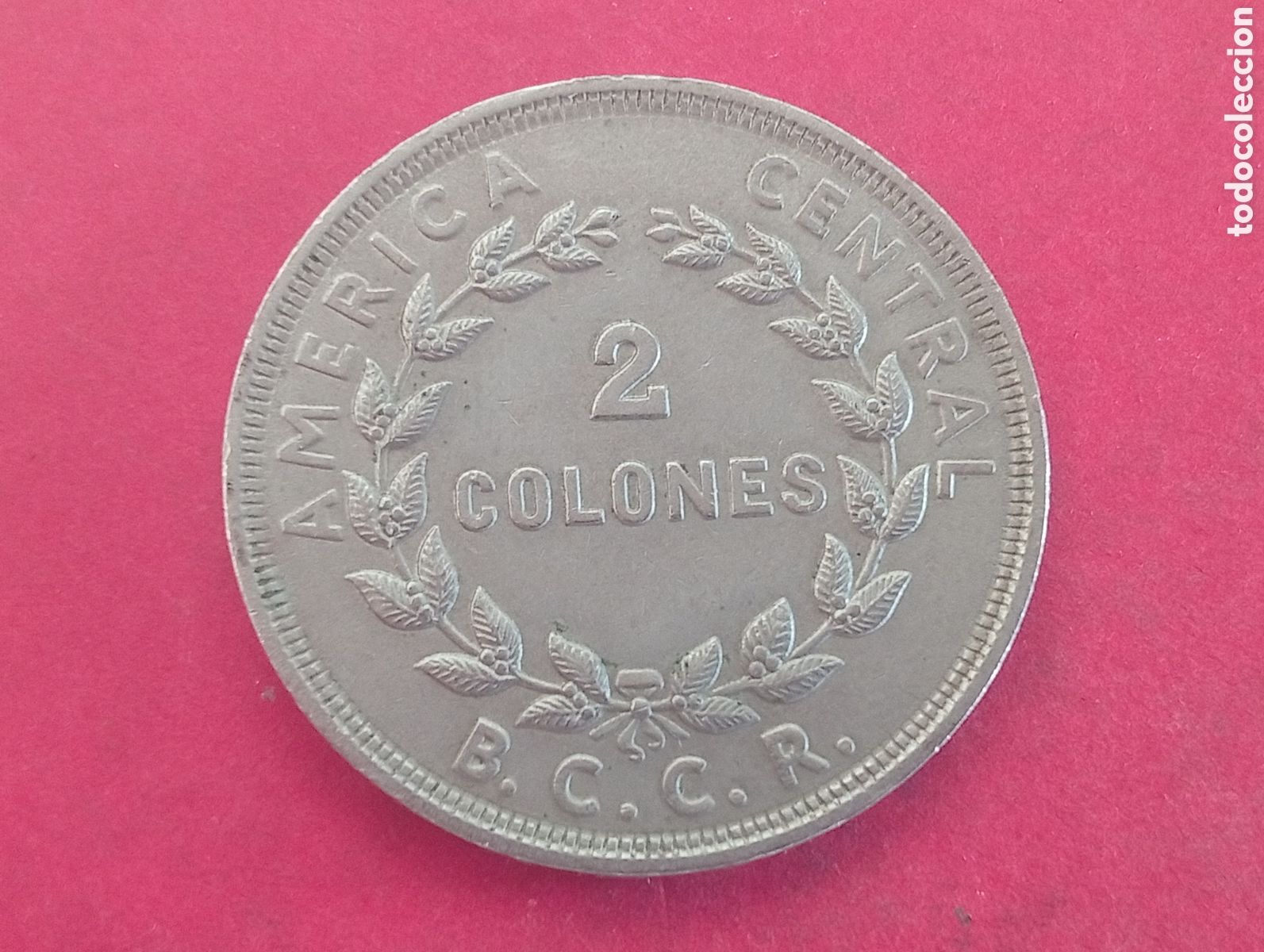 Monedas antiguas de Am&eacute;rica: 2 colones de Costa Rica 1978