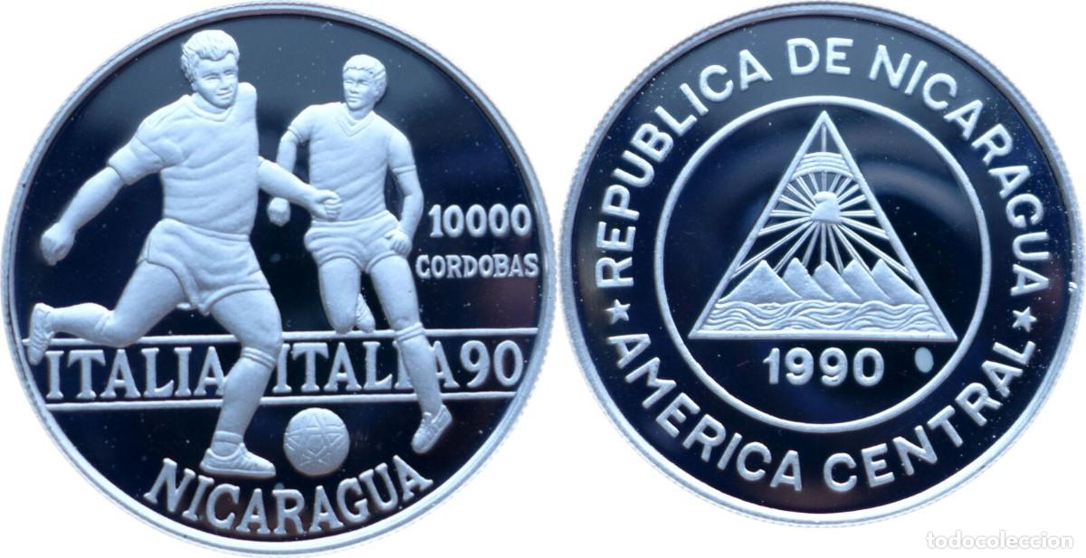 Monedas antiguas de Am&eacute;rica: NICARAGUA 10000 CORDOBAS 1990