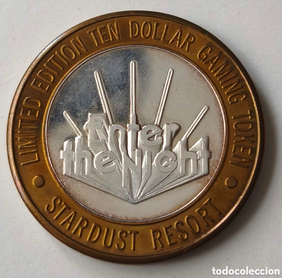 Monedas antiguas de Am&eacute;rica: EEUU. Stardust. Las Vegas. 10 d&oacute;lares