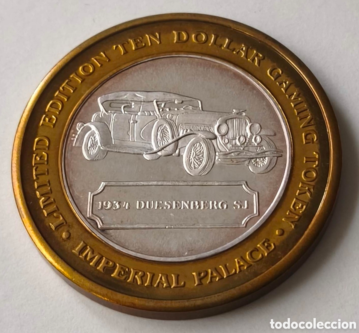 Monedas antiguas de Am&eacute;rica: EEUU. Imperial Palace. Las Vegas. 10 d&oacute;lares