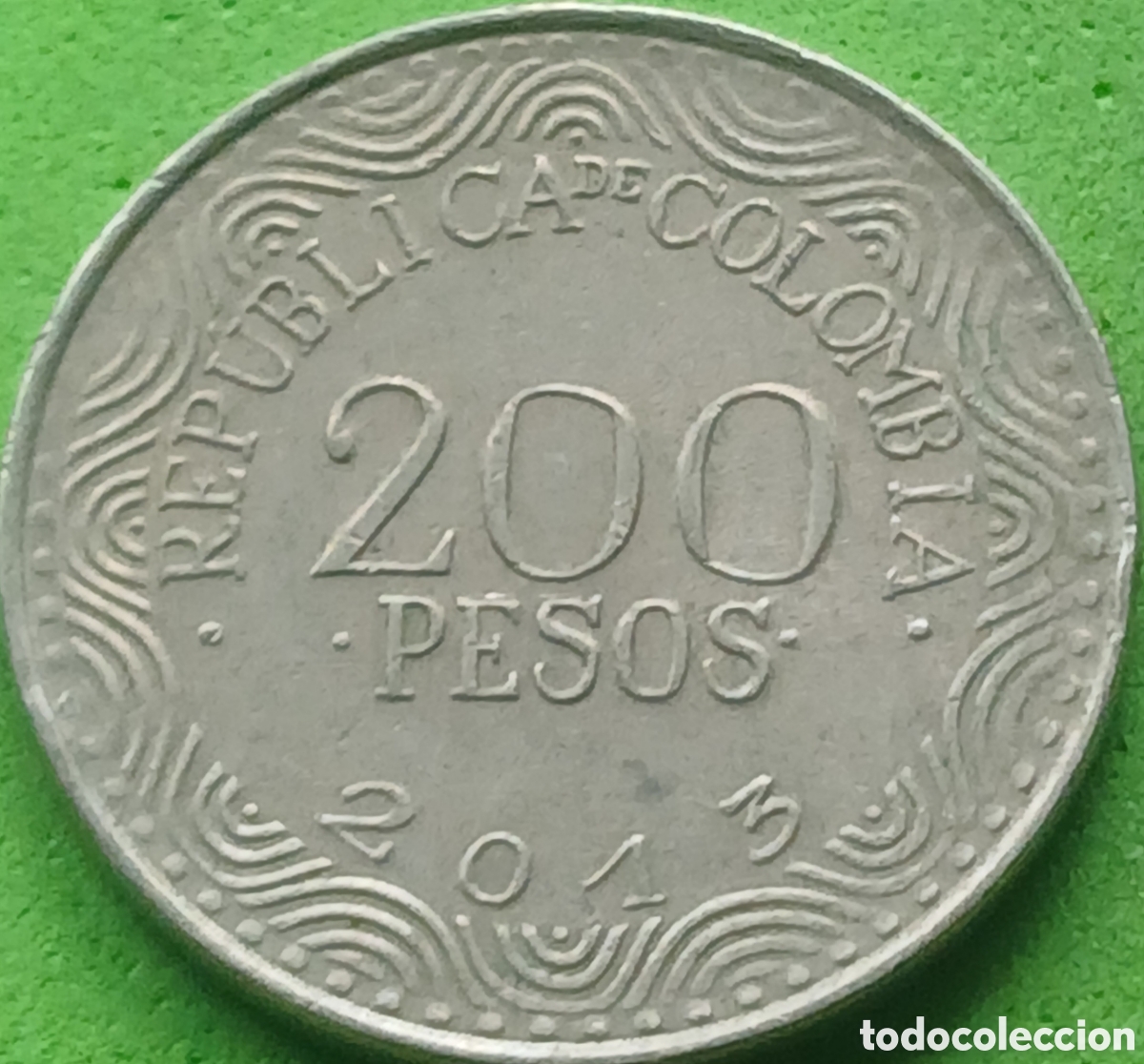 Monedas antiguas de Am&eacute;rica: Colombia 200 pesos 2013 km#297