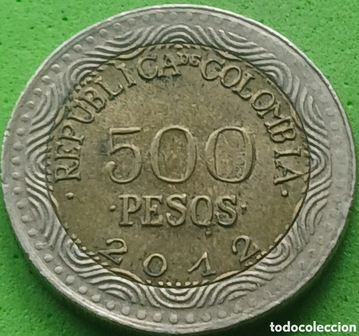 Monedas antiguas de Am&eacute;rica: Colombia 500 pesos 2012 km#298